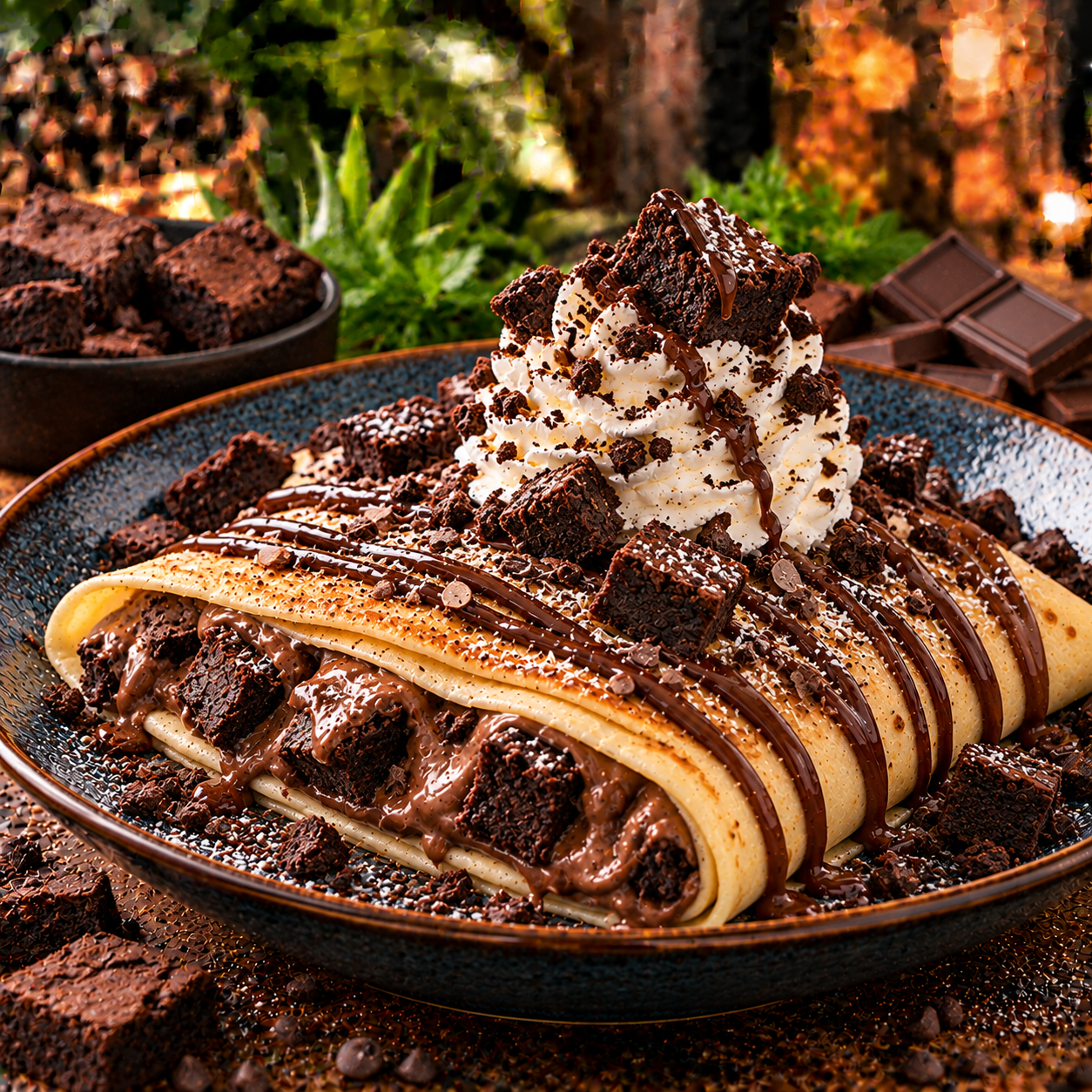 Brownie Crêpe